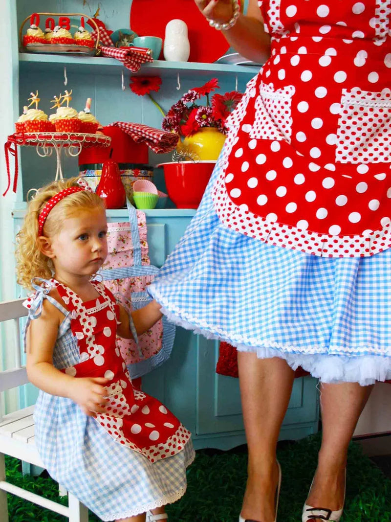 Cookie Apron Red Dot