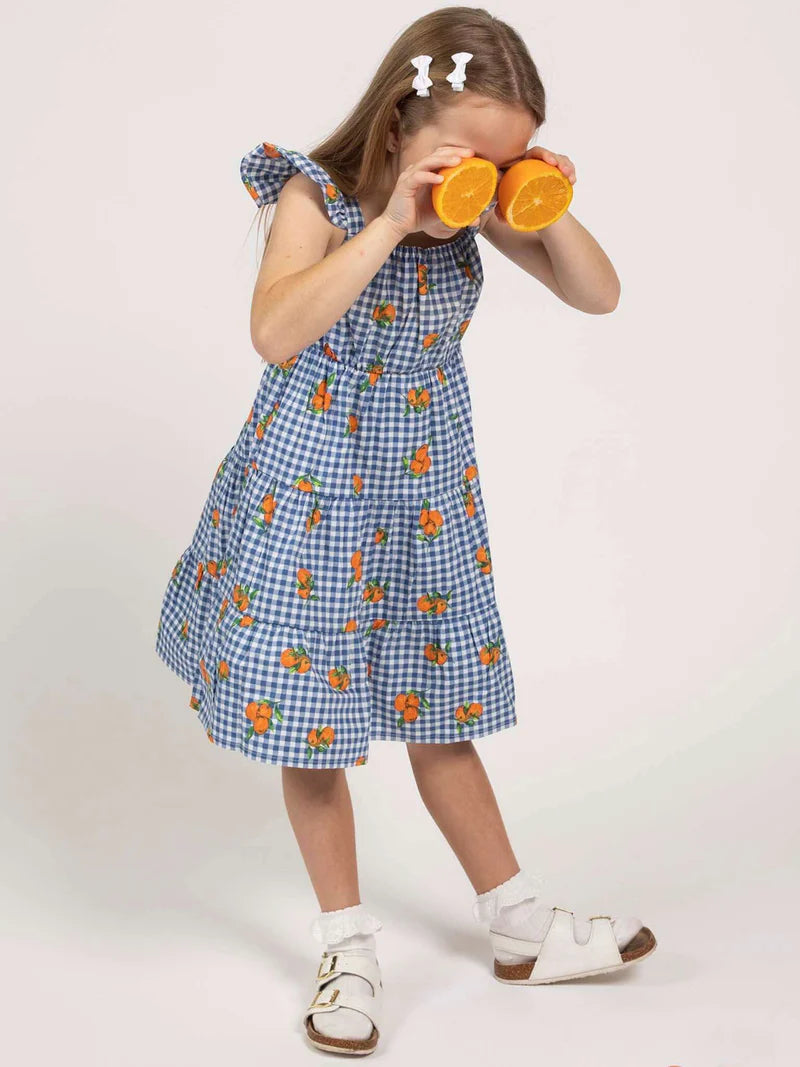 Amalfi Oranges Holiday Dress