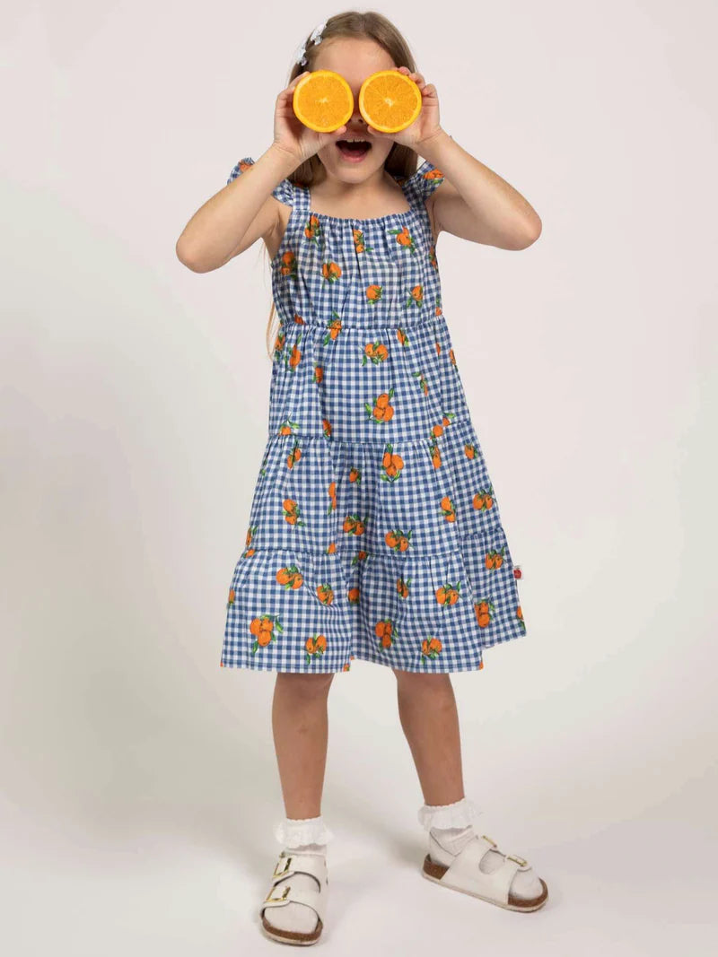 Amalfi Oranges Holiday Dress