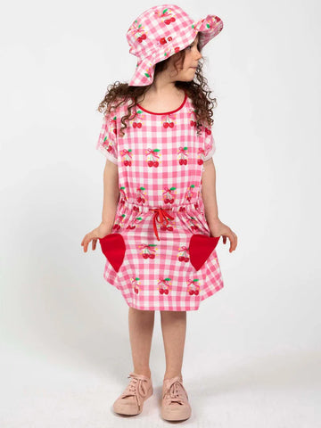 Cherry Dreams Outfit with Free Hat!