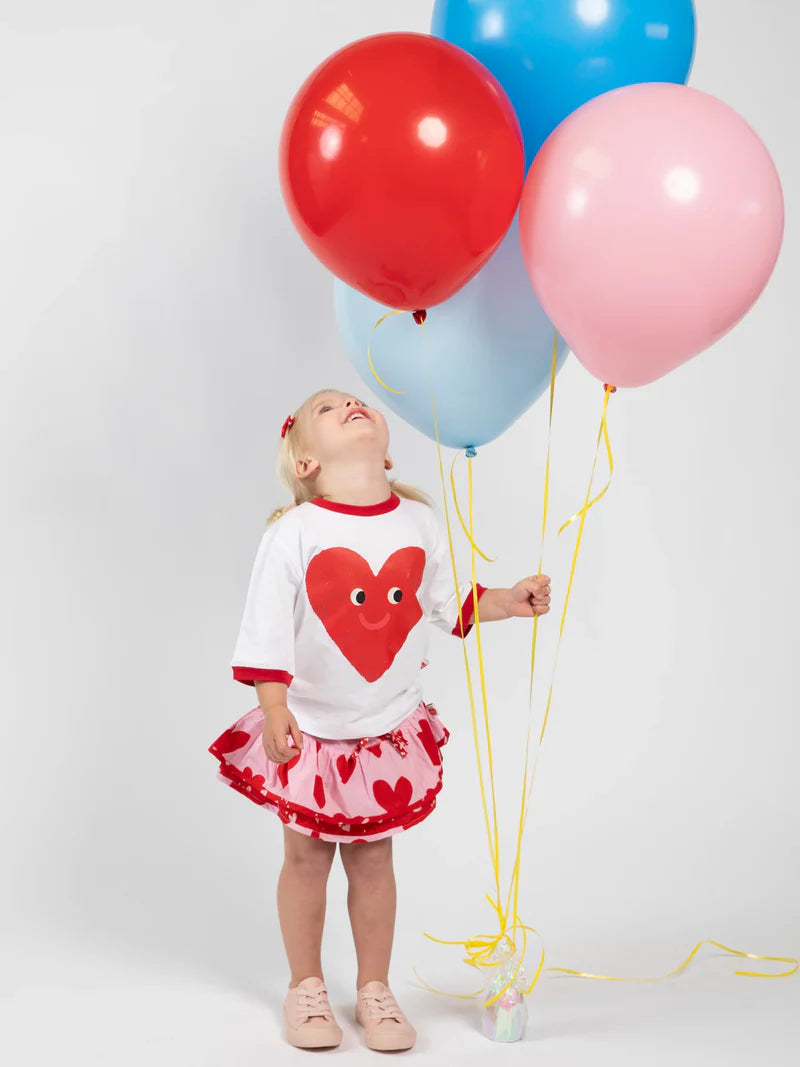Big Heart Blossom Skirt with Bloomer
