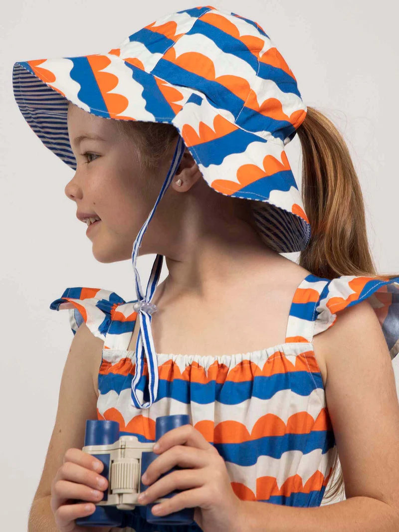 Nautical Ponytail Hat