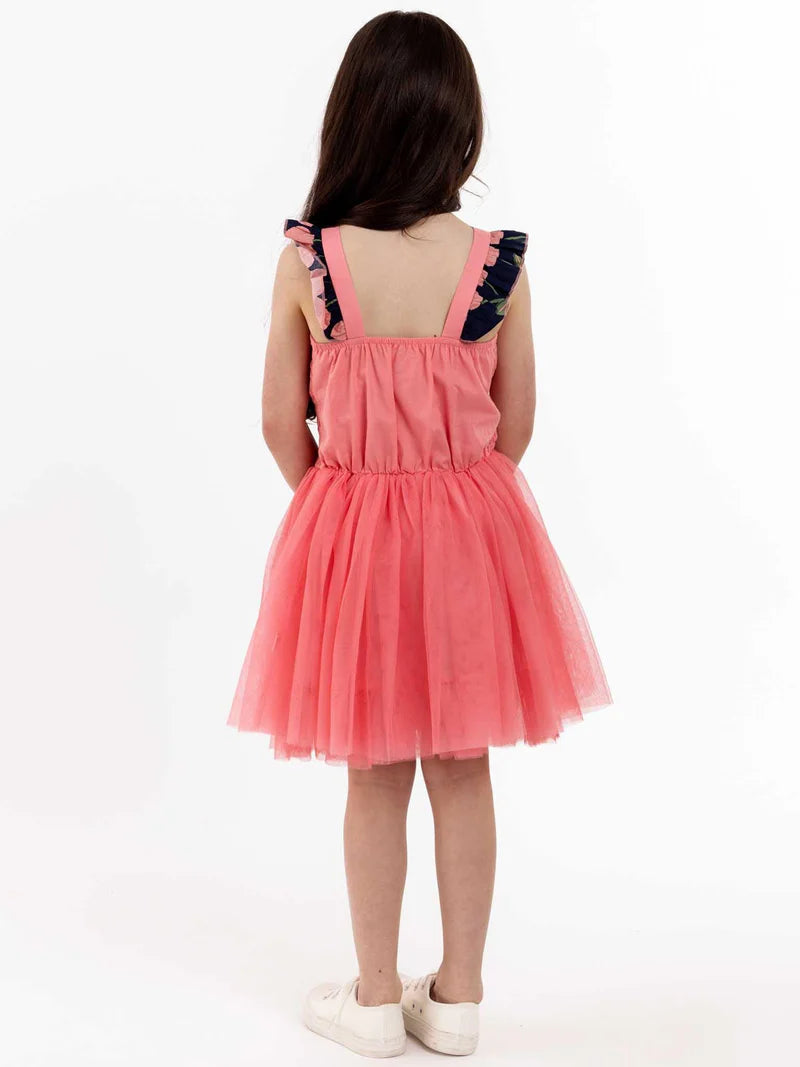 Navy Cherry Belle Tutu Dress