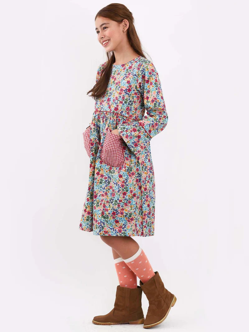 Pilgrim Blue Forest Flower Dress