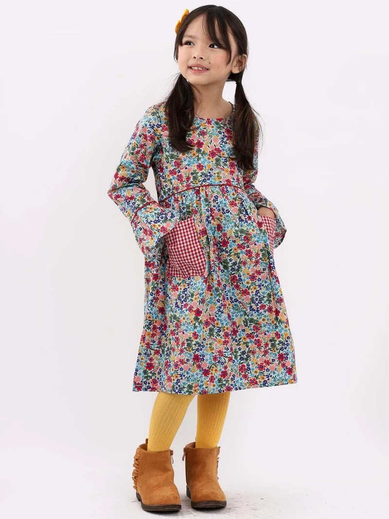 Pilgrim Blue Forest Flower Dress