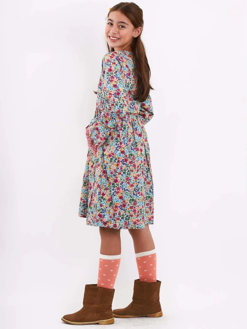 Pilgrim Blue Forest Flower Dress
