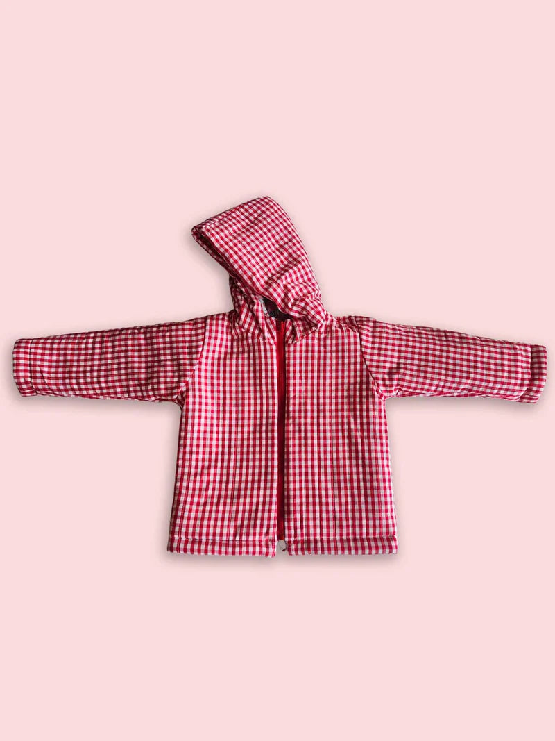 Vintage Rose Reversible Cotton Quilted Jacket