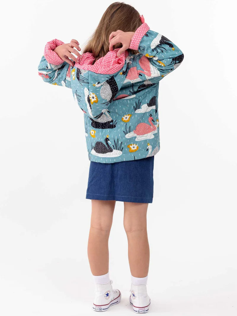 Swan Song Quilted Reversible Jacket