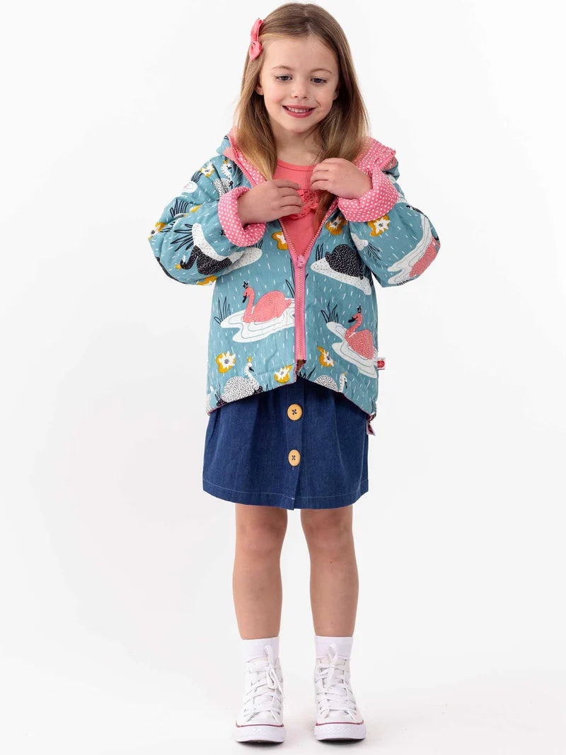 Swan Song Quilted Reversible Jacket