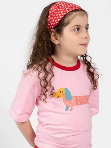 Red and Pink Hearts Headband