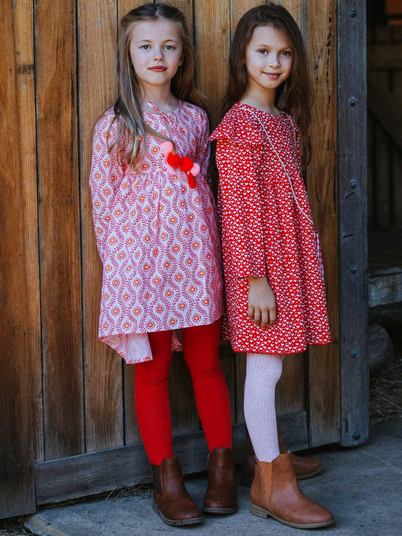 Woodblock Flower Harlow Tunic